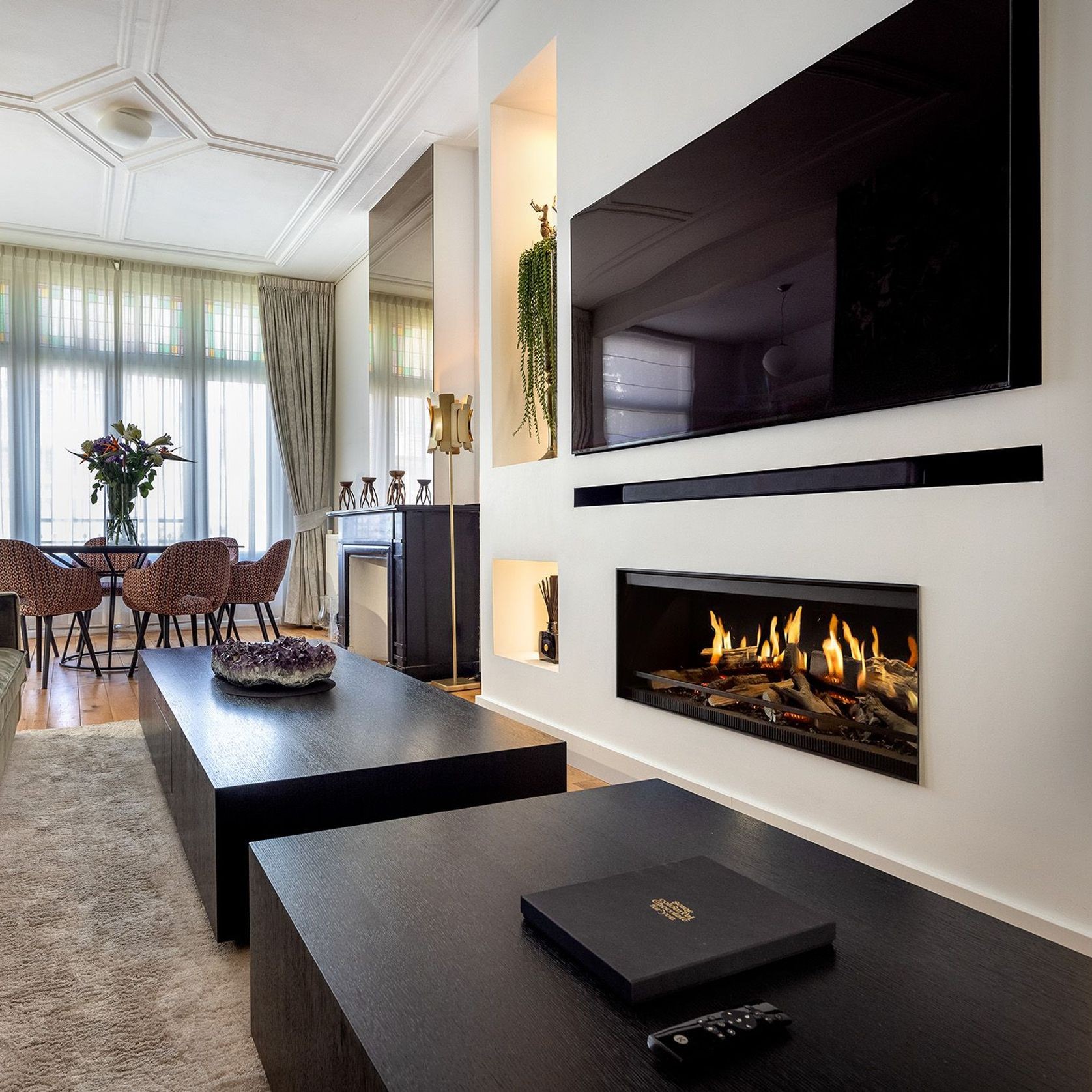 E-One 100 F - Single Sided Electric Fireplace gallery detail image