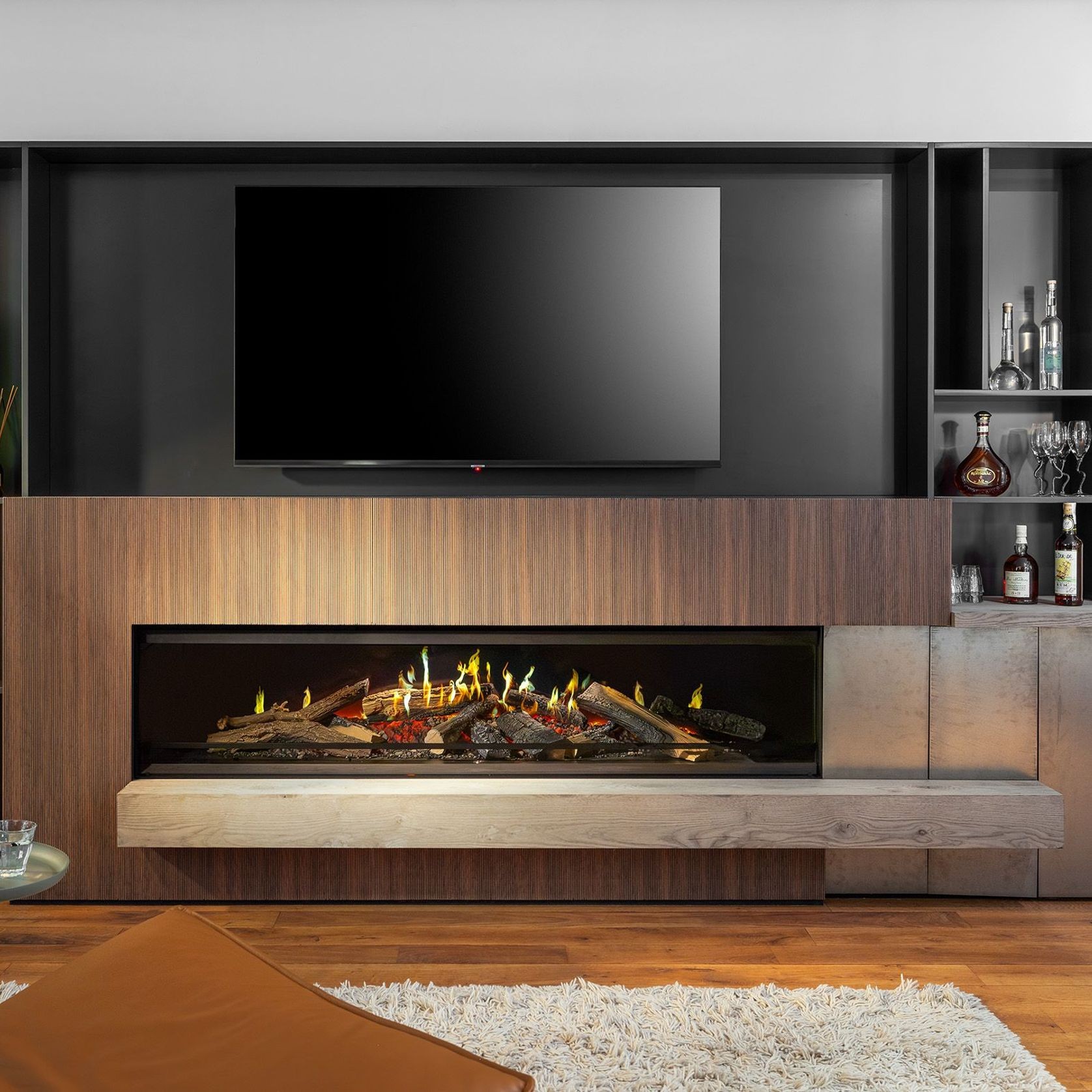 E-One 190 F - Single Sided Electric Fireplace gallery detail image
