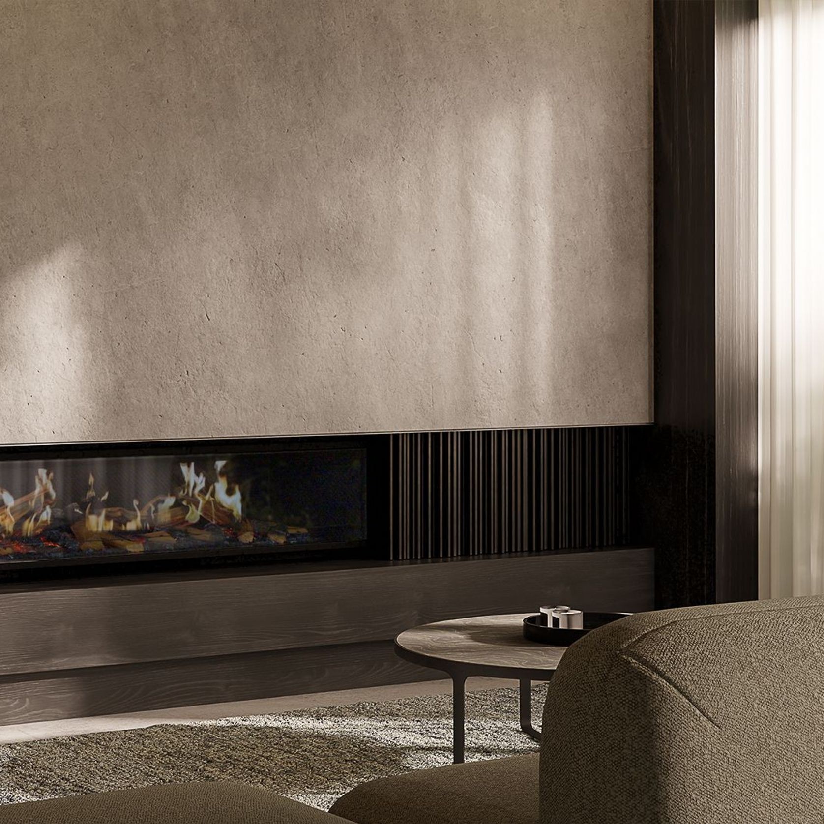Escea LE1750 Holographic Electric Fireplace gallery detail image