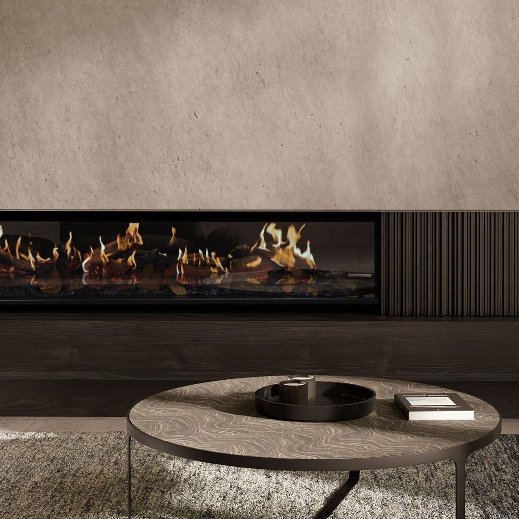 Escea LE1750 Holographic Electric Fireplace gallery detail image