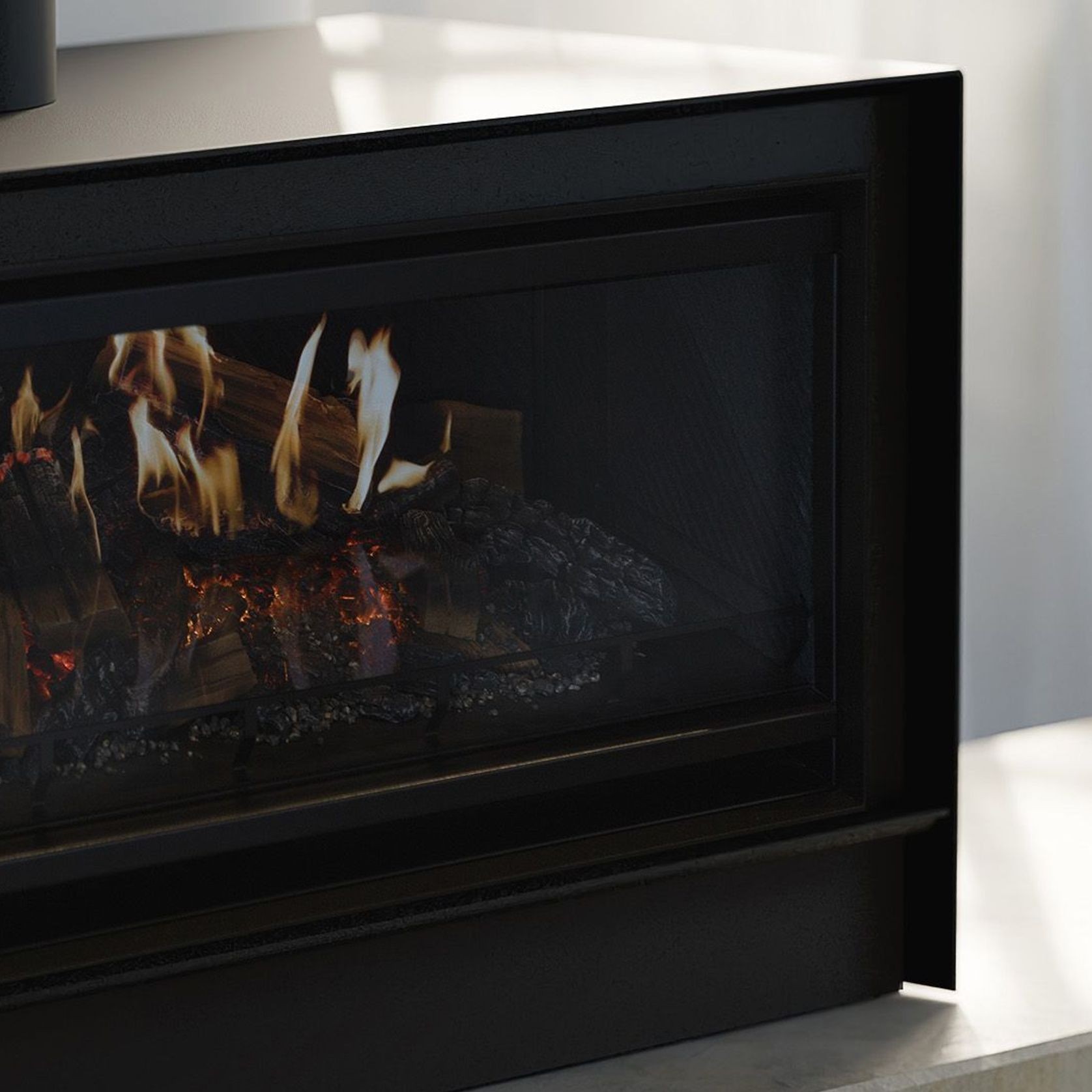 Escea LEFS1000 Freestanding Holographic Electric Fire gallery detail image
