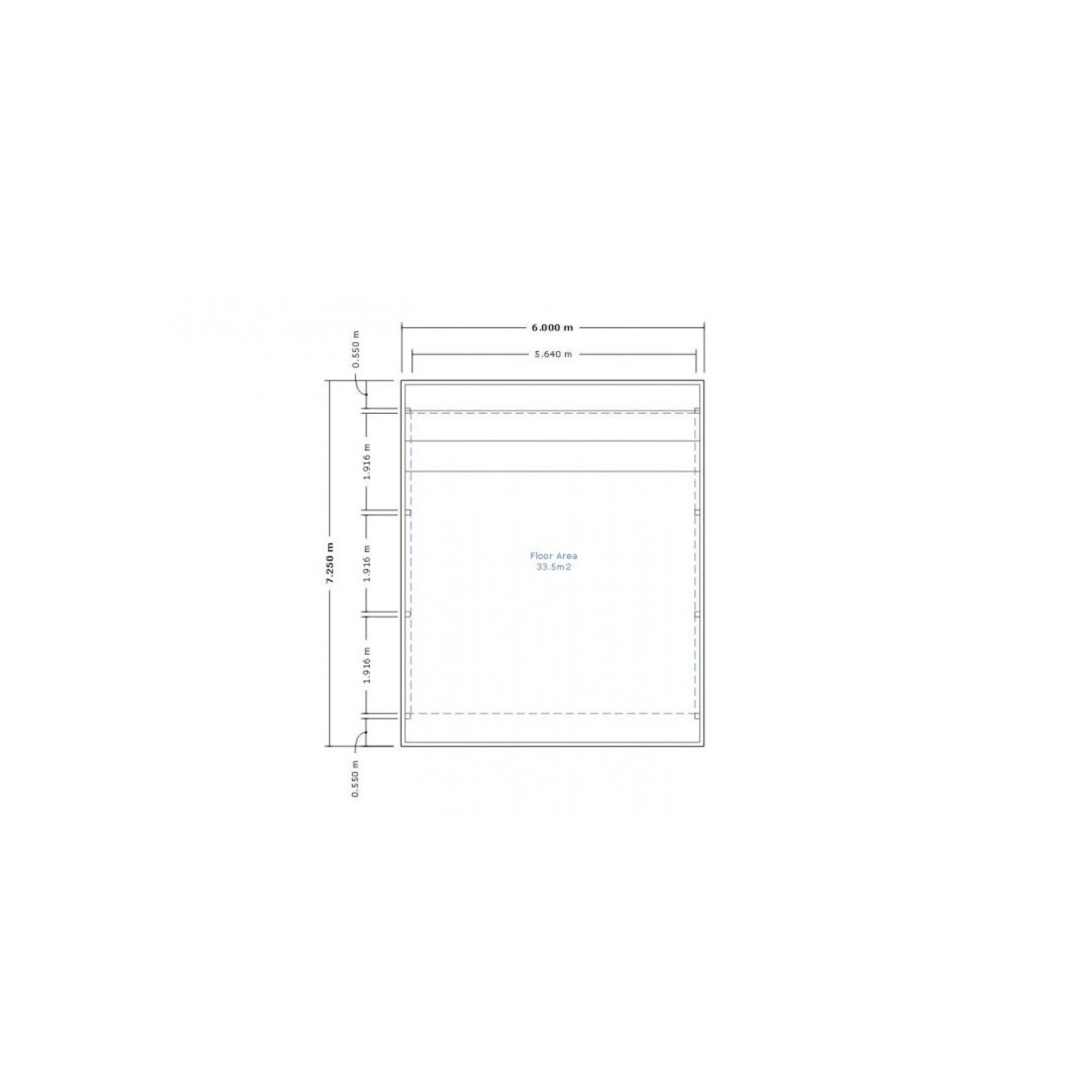 Double Carport 7250(D) x 6000(W)mm gallery detail image