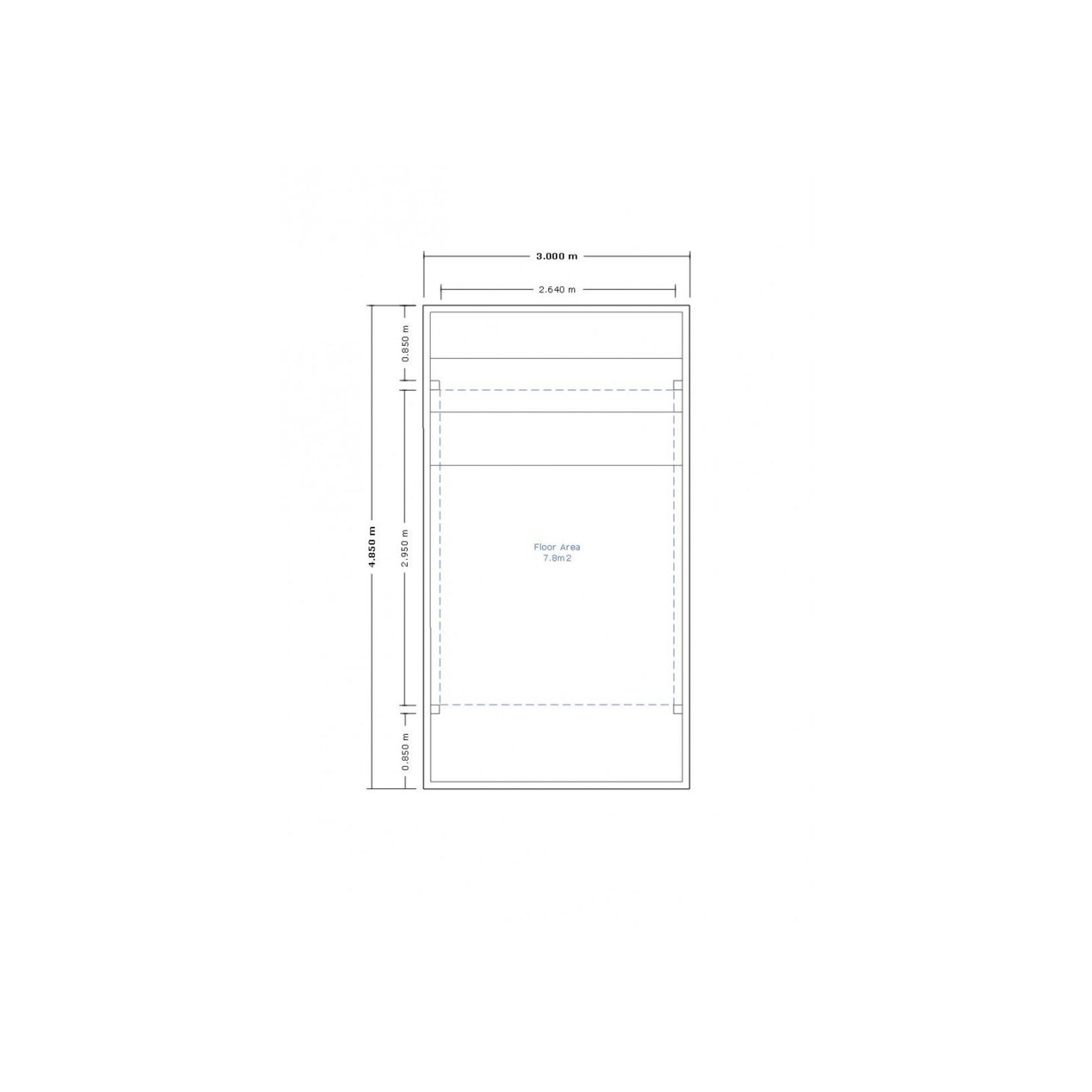 Single Carport 5450(D) x 3000(W)mm gallery detail image