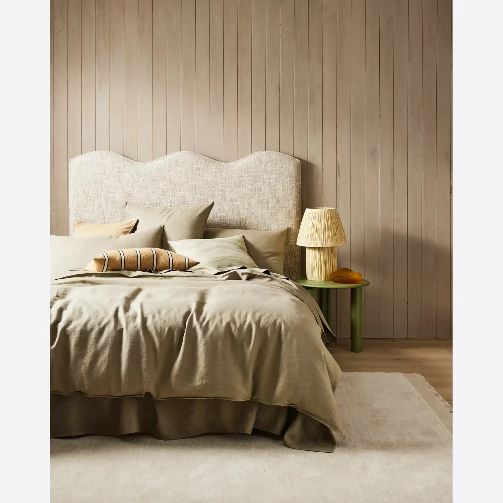 Weave Home Silvio Floor Rug - Ecru | NZ Wool | Two Sizes gallery detail image