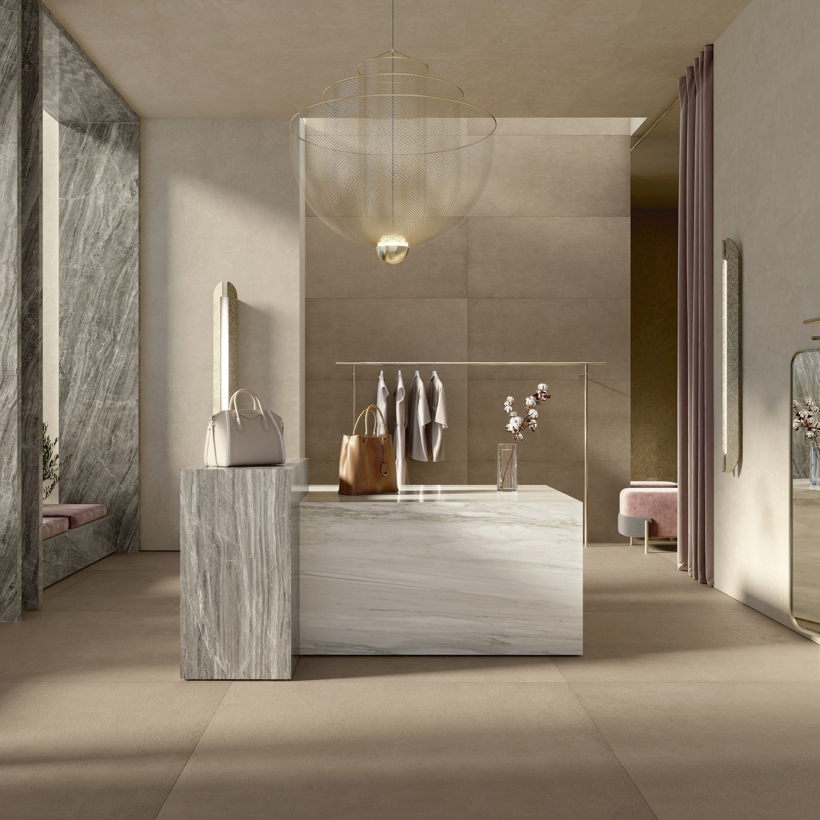 Balance Micro Cement Porcelain Tile gallery detail image