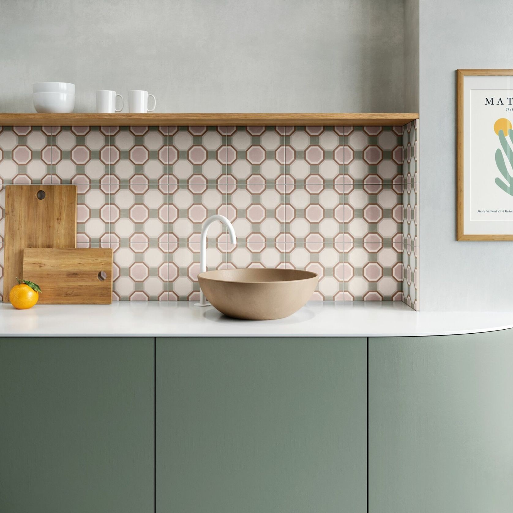 Portia Series Pattern Porcelain Tiles gallery detail image