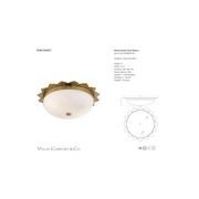 Alexa Hampton Rachel Small Flush Mount gallery detail image