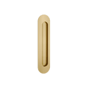 Puerto Flush Pull | Brushed Gold PVD gallery detail image