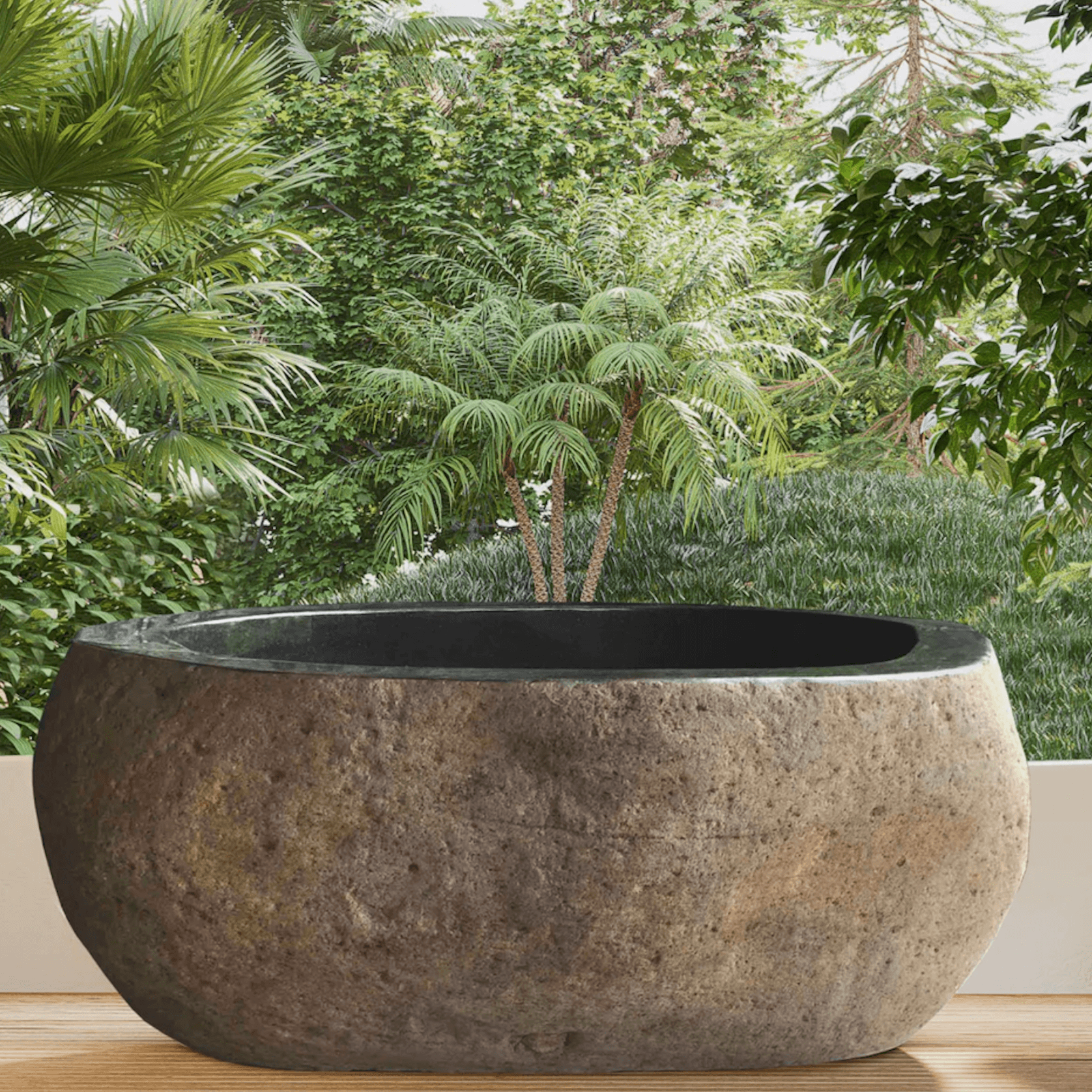 Stone Luxury Bath Tub - 1.75m gallery detail image