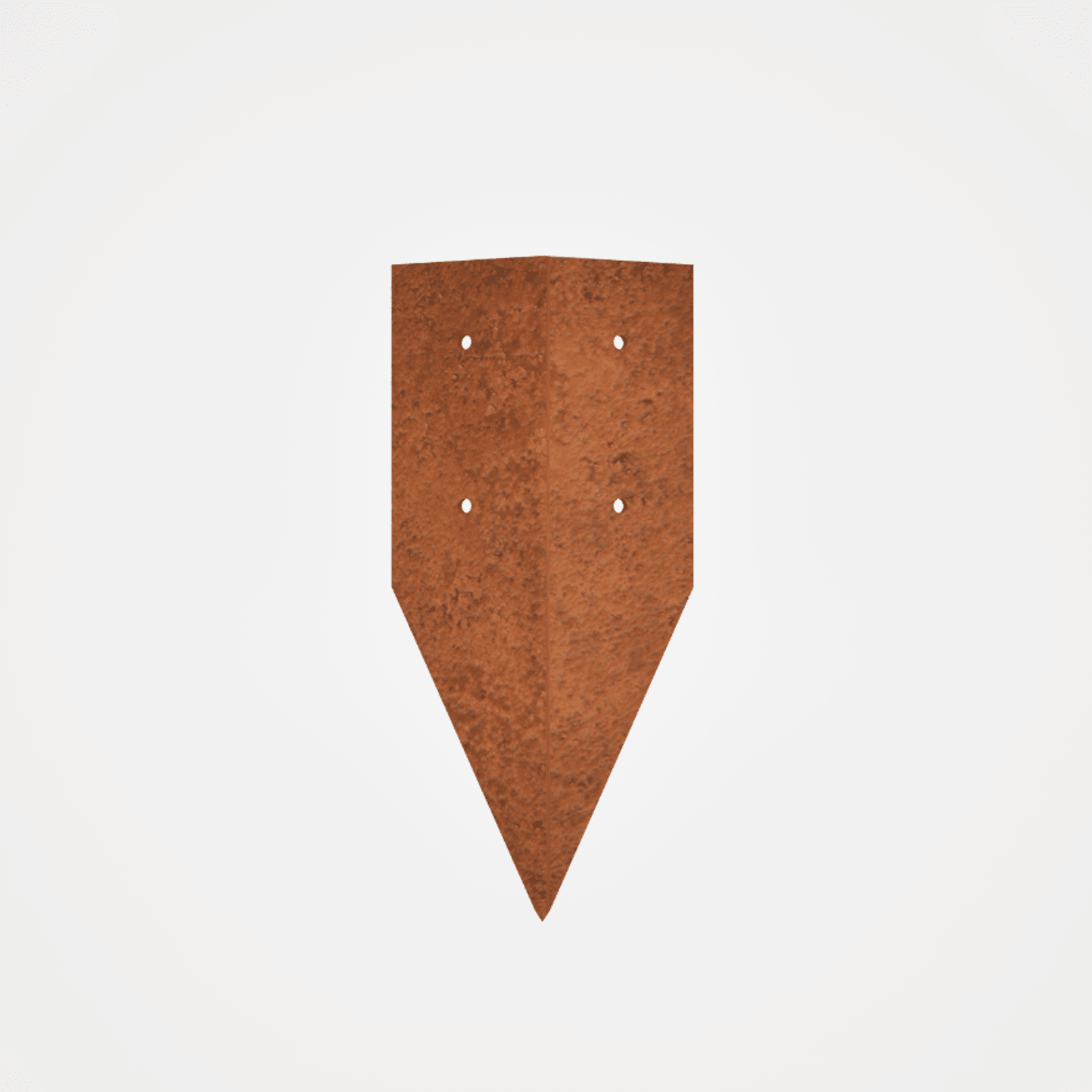 100 mm High. Corten Steel Garden Edging 3.00 mm Thick gallery detail image