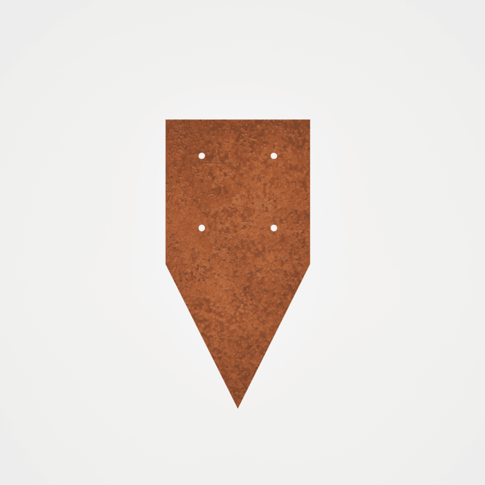 100 mm High. Corten Steel Garden Edging 3.00 mm Thick gallery detail image