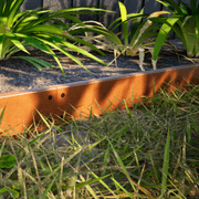 150 mm TerraEdge Rigid Corten Steel Garden Edging gallery detail image