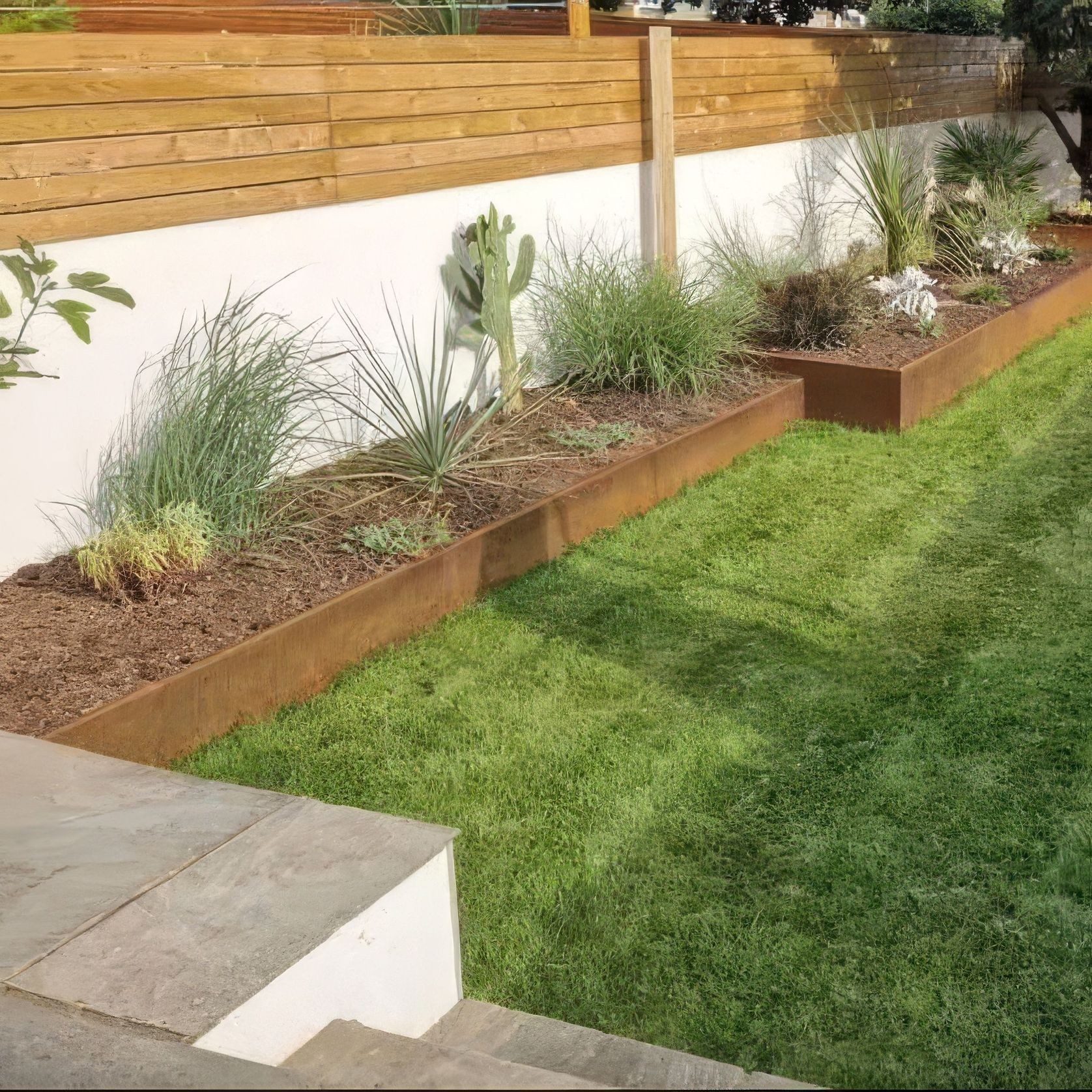 200 mm TerraEdge Rigid Heavy Duty Garden Edging gallery detail image