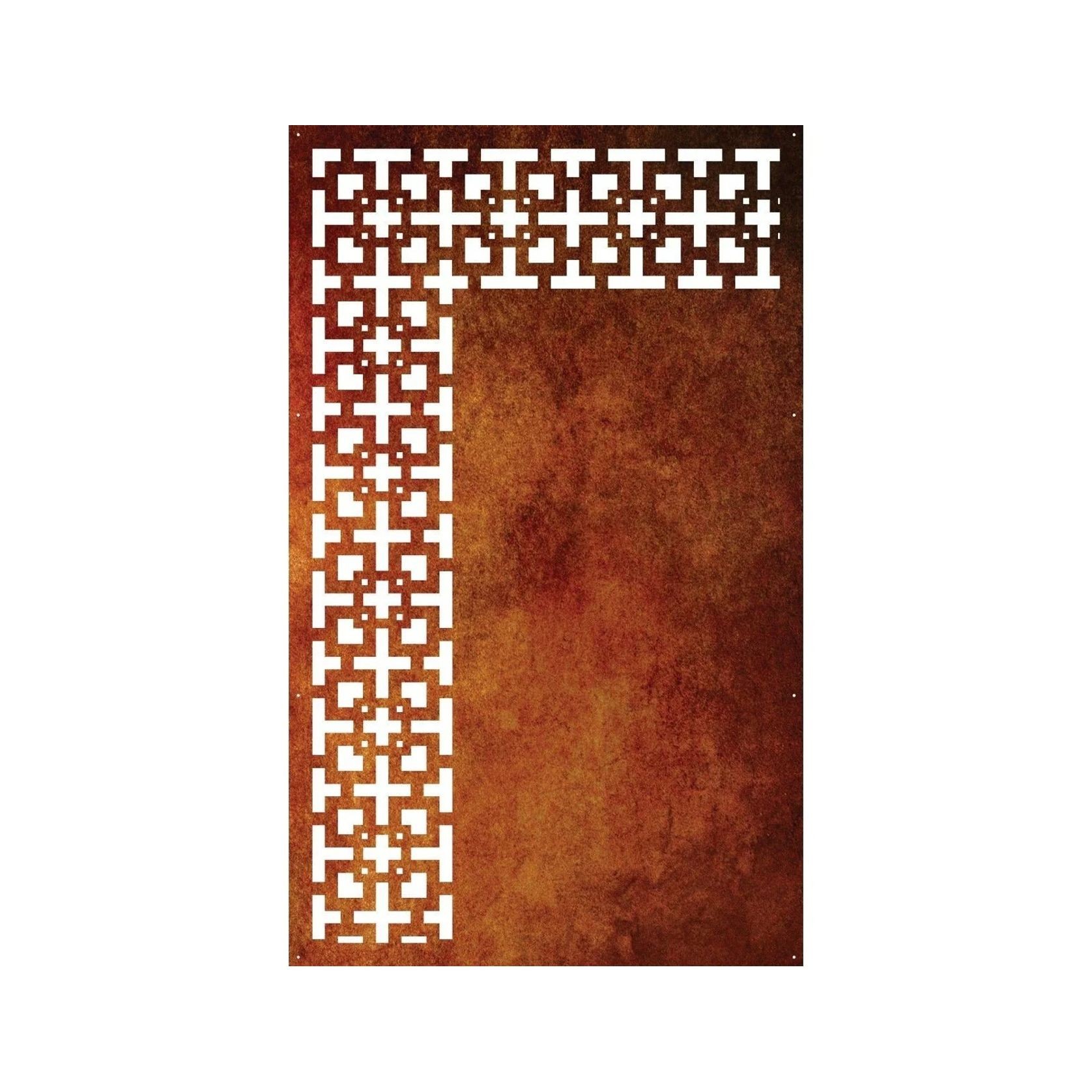 Combination Fence Panel - Square in Square gallery detail image