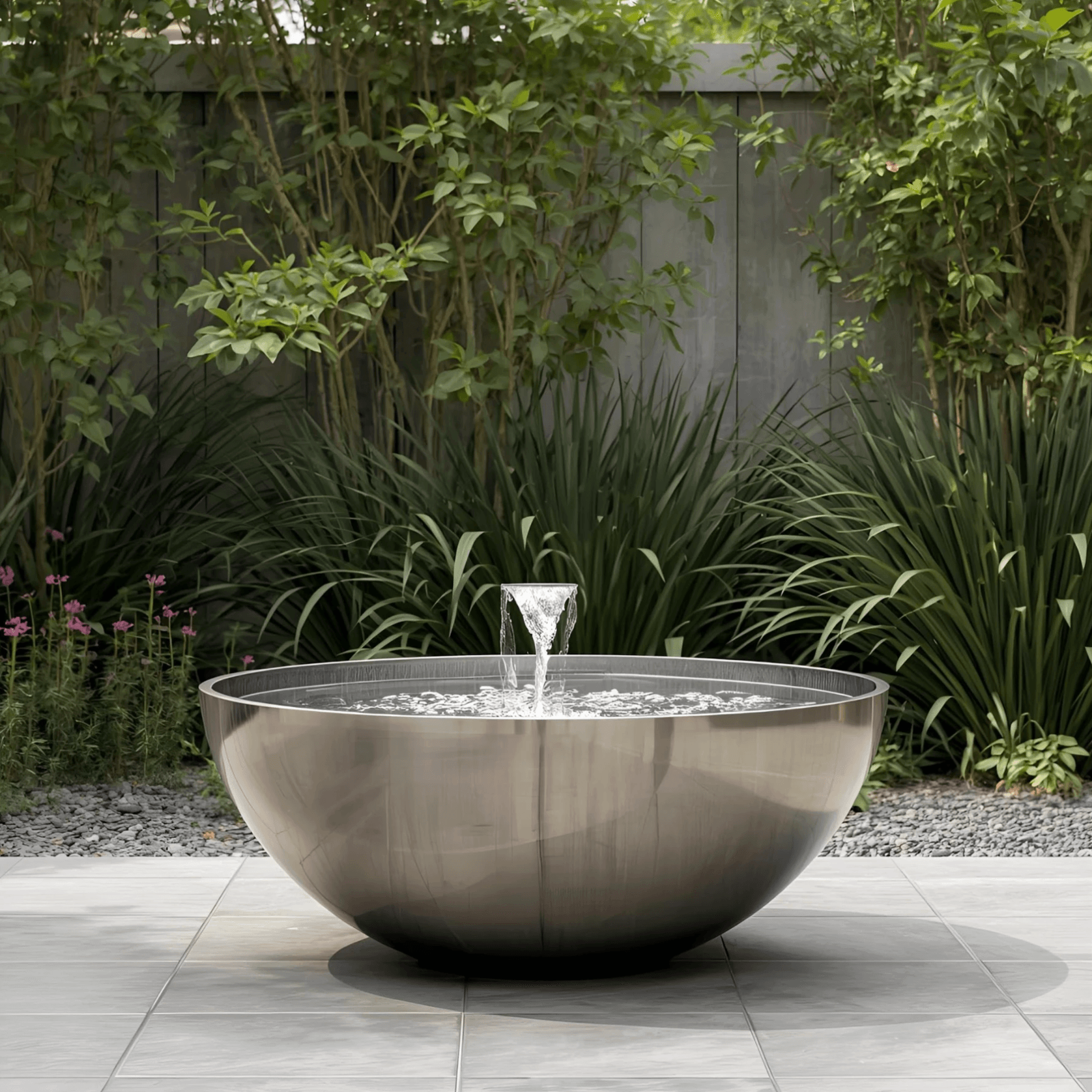 Serra Bowl Fountain gallery detail image