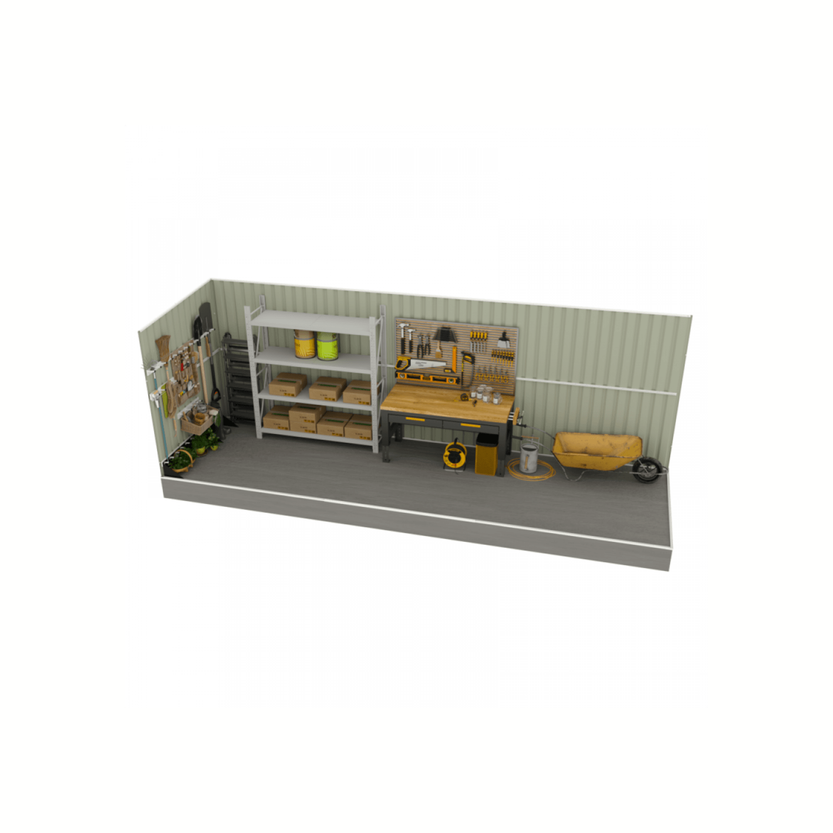 Garden Sheds Grey | YH-F2H1906I-AKL gallery detail image