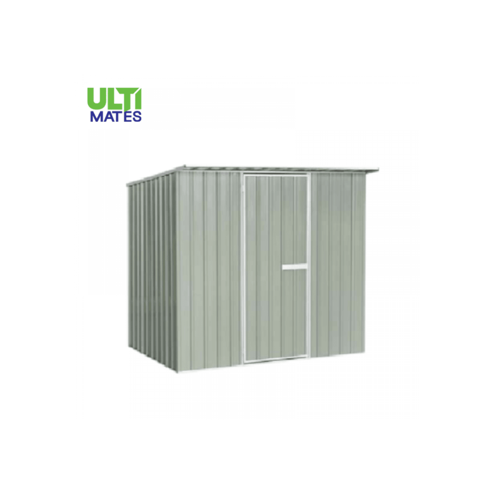 2280 x 1830 x 1980mm Ulti-mates Garden Shed Hazy Grey gallery detail image