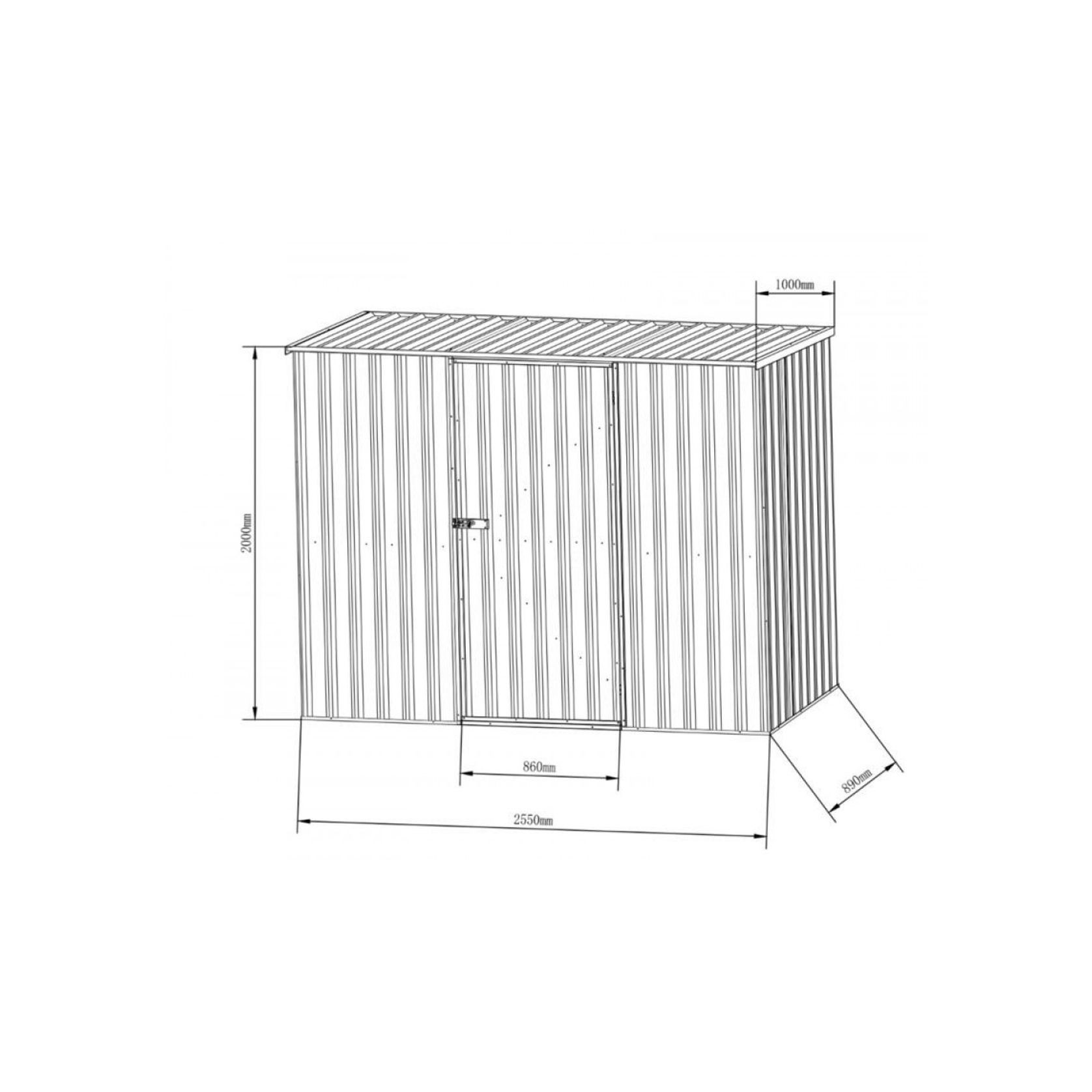 Garden Sheds Grey | YH-FH0803I-AKL gallery detail image