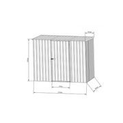 Garden Sheds Grey | YH-FH0803I-AKL gallery detail image