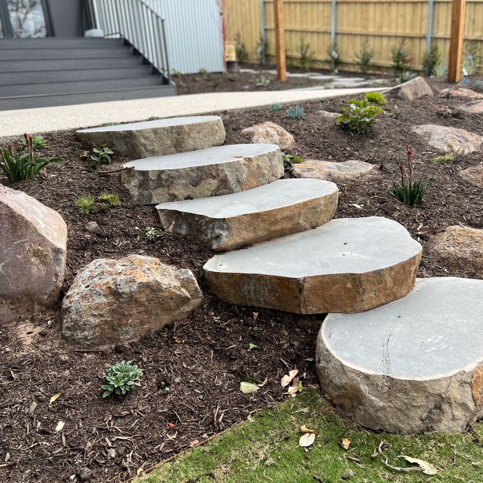 Premium Bluestone Landscape Steps gallery detail image