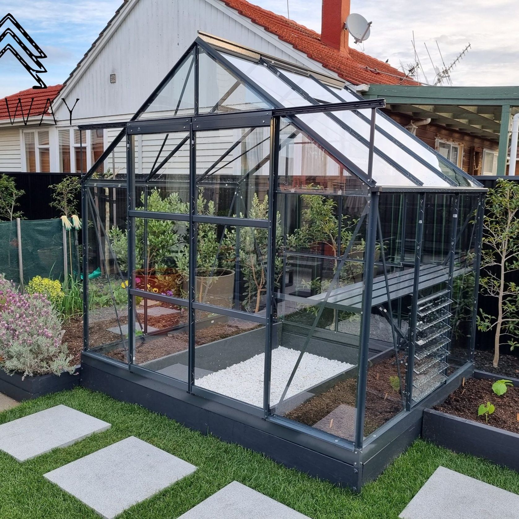 Glasshouse 4mm toughened glass | FW-HX0808 gallery detail image