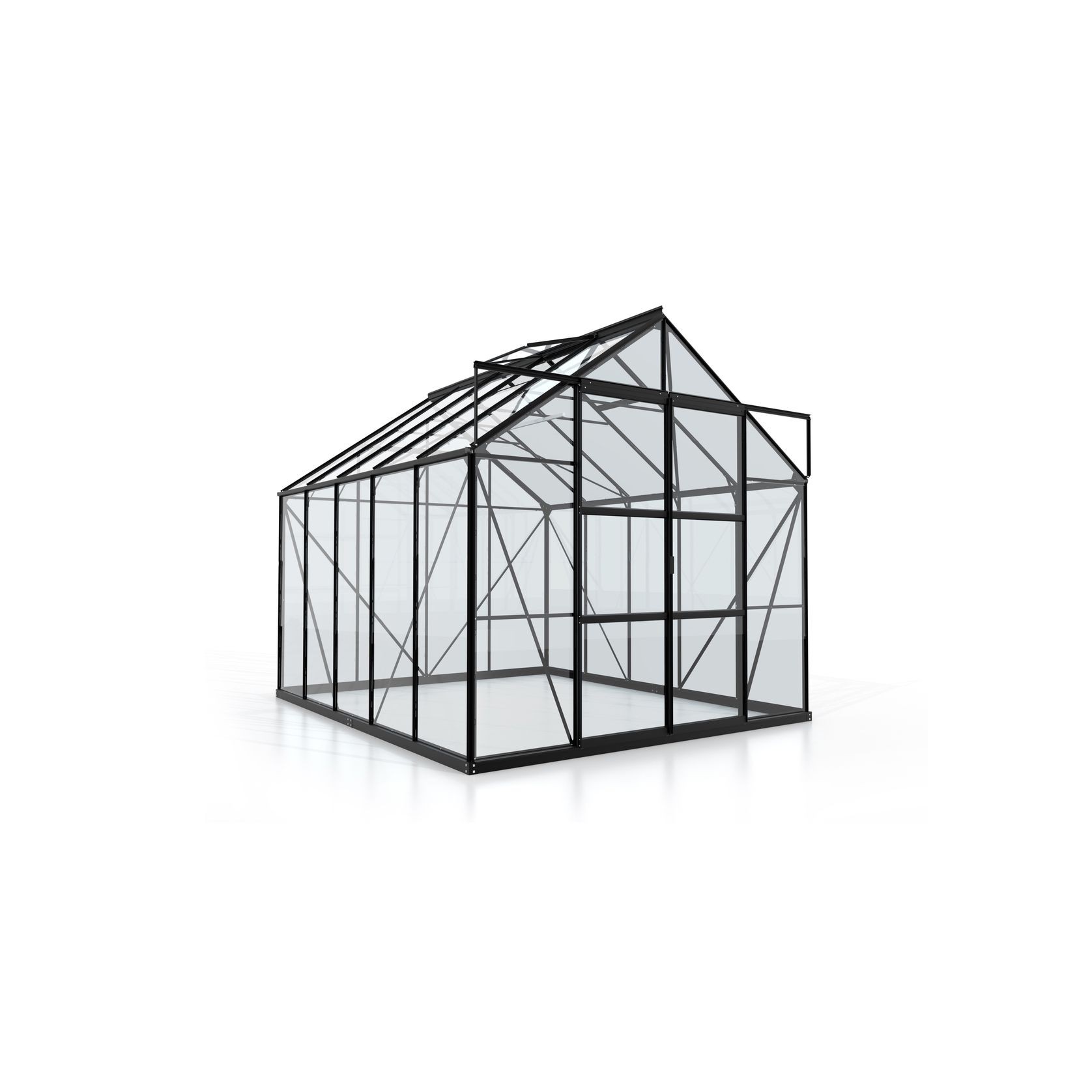 Glasshouse 4mm Toughened Glass 2570 x 3210 x 2320mm gallery detail image