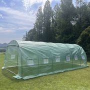 Strong Tunnel Greenhouse Galvanised Frame | 10m gallery detail image