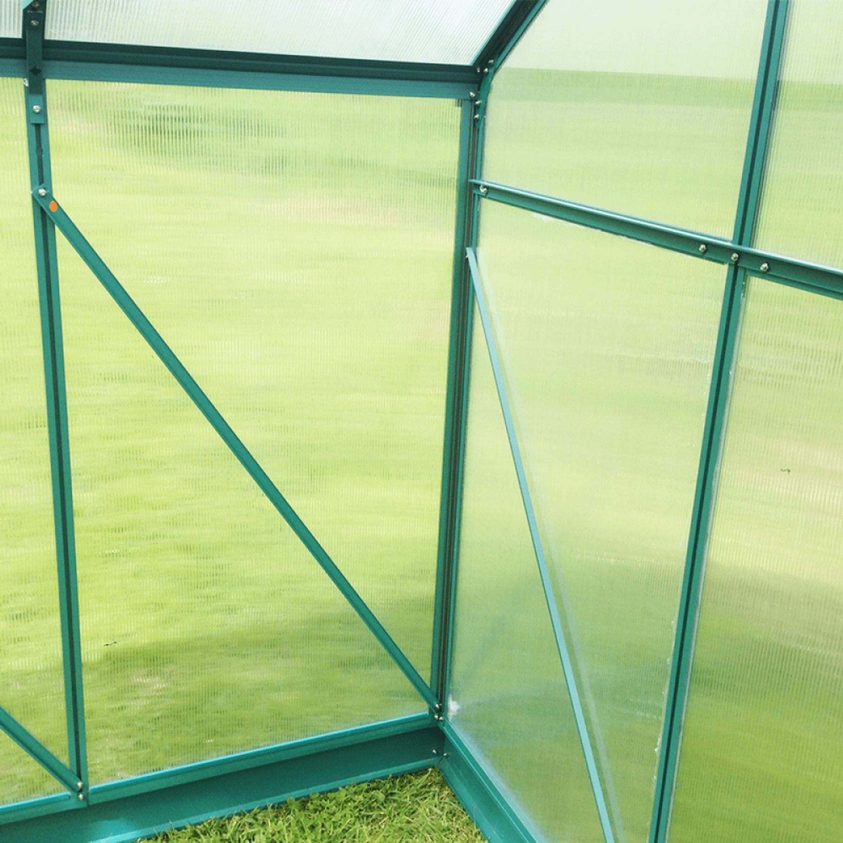 Ultimate Greenhouse 6mm Twin Wall 3000 x 3000mm gallery detail image