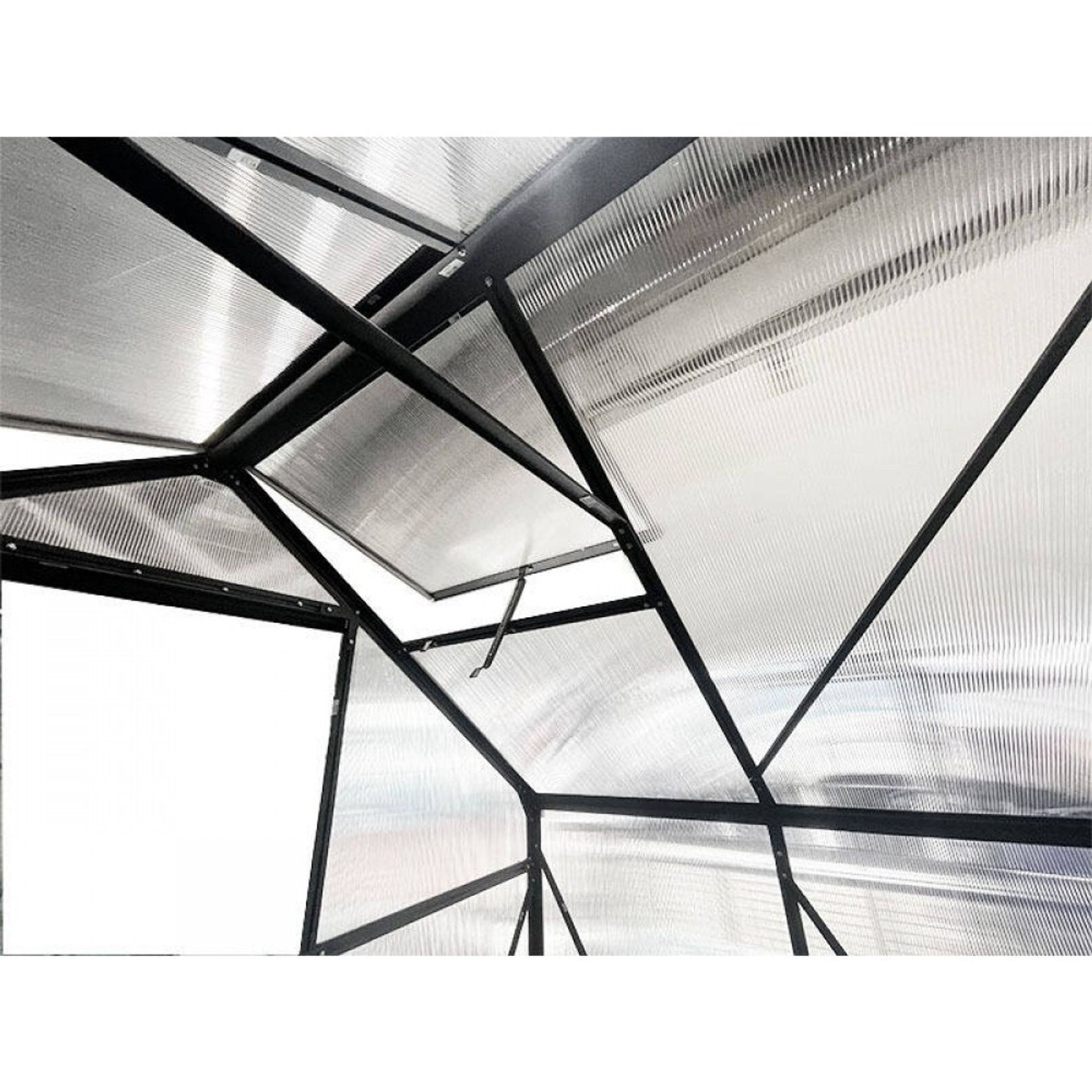 Greenhouse 6mm Twin Wall 2230 x 3660 x 2150mm gallery detail image