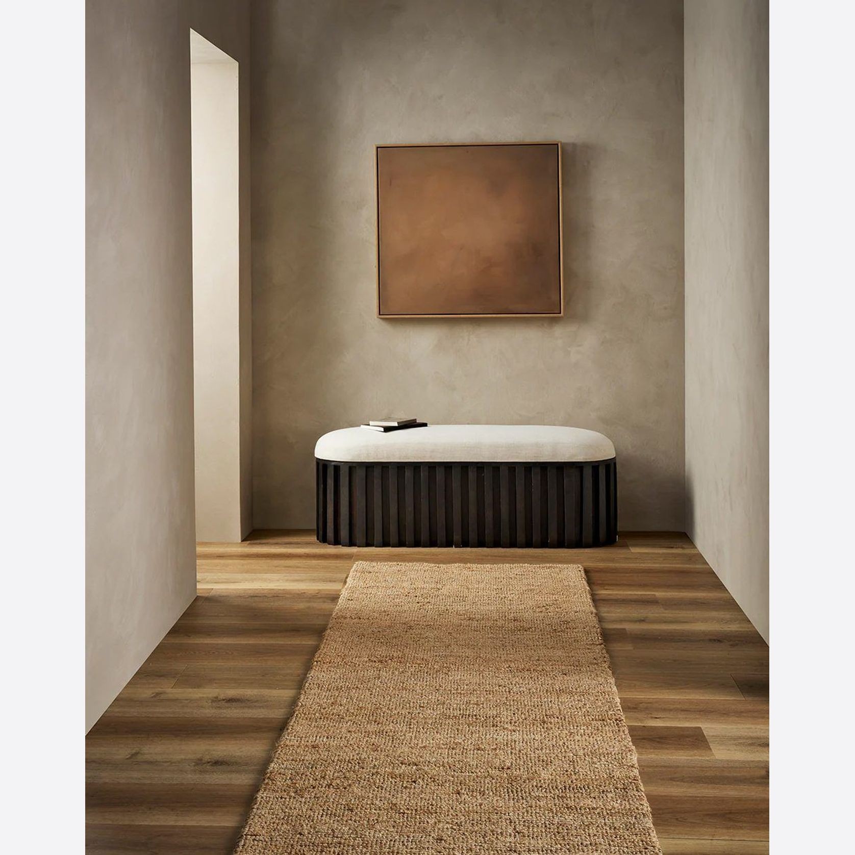 Baya | Papeete Floor Runner - Natural gallery detail image