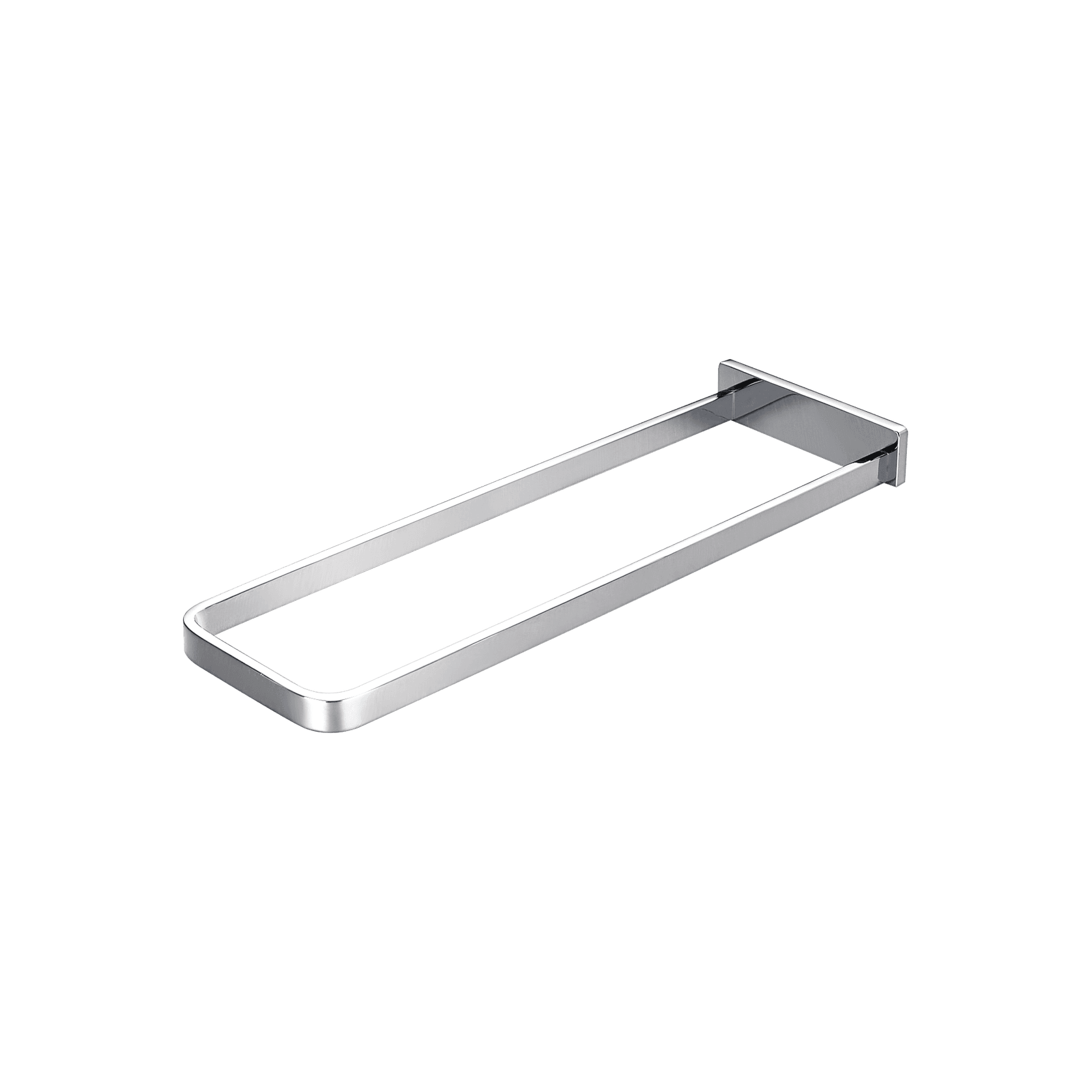 Cubic Towel Ring Chrome gallery detail image