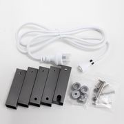 Square Electric Heated Towel Rack 4 Bars BUGM04.S.HTR gallery detail image