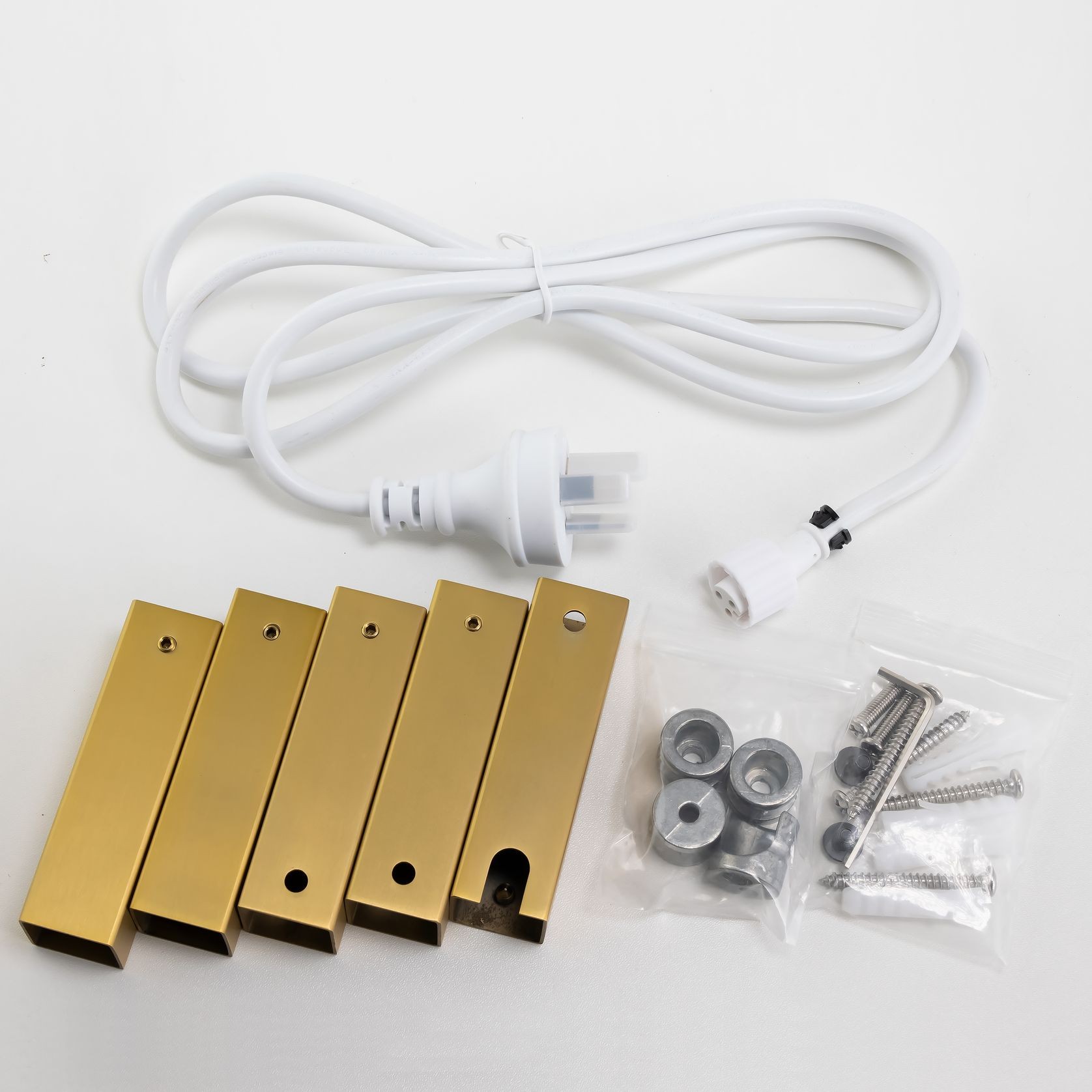 Square Electric Heated Towel Rack 6 Bars gallery detail image