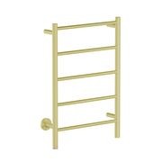 NATURAL 5 Bar 500mm Straight Heated Towel Rail with PTSelect Switch gallery detail image