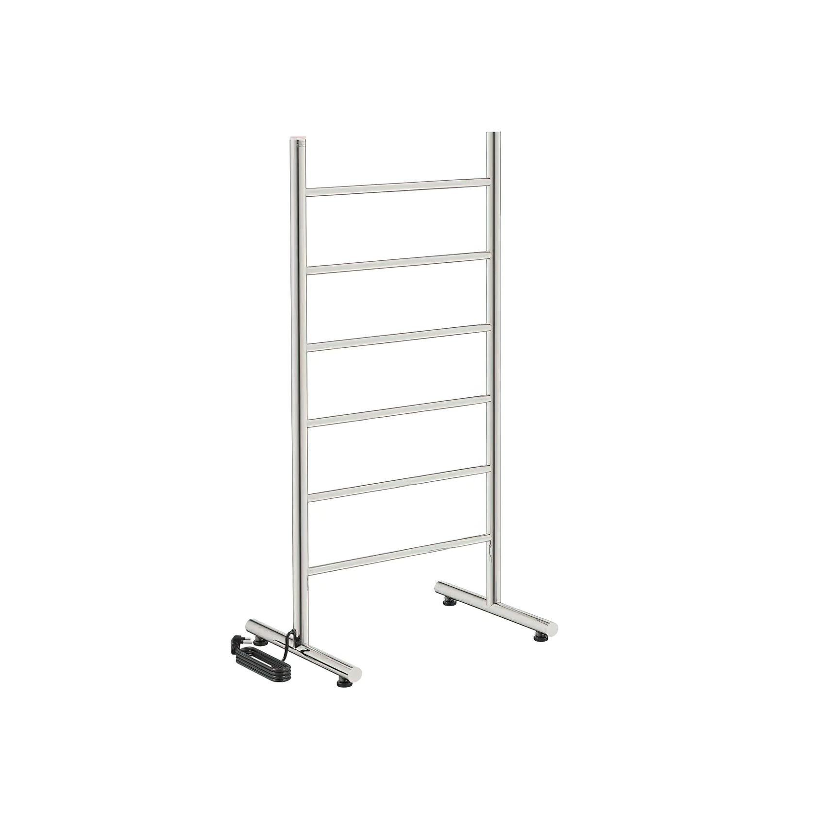 NATURAL Free Standing 6 Bar 500mm Heated Towel Rail gallery detail image