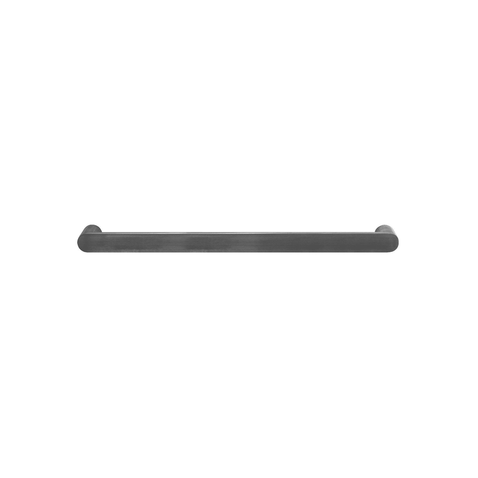Towel Rail Single Bar Round 12V 850mm Gun Metal gallery detail image