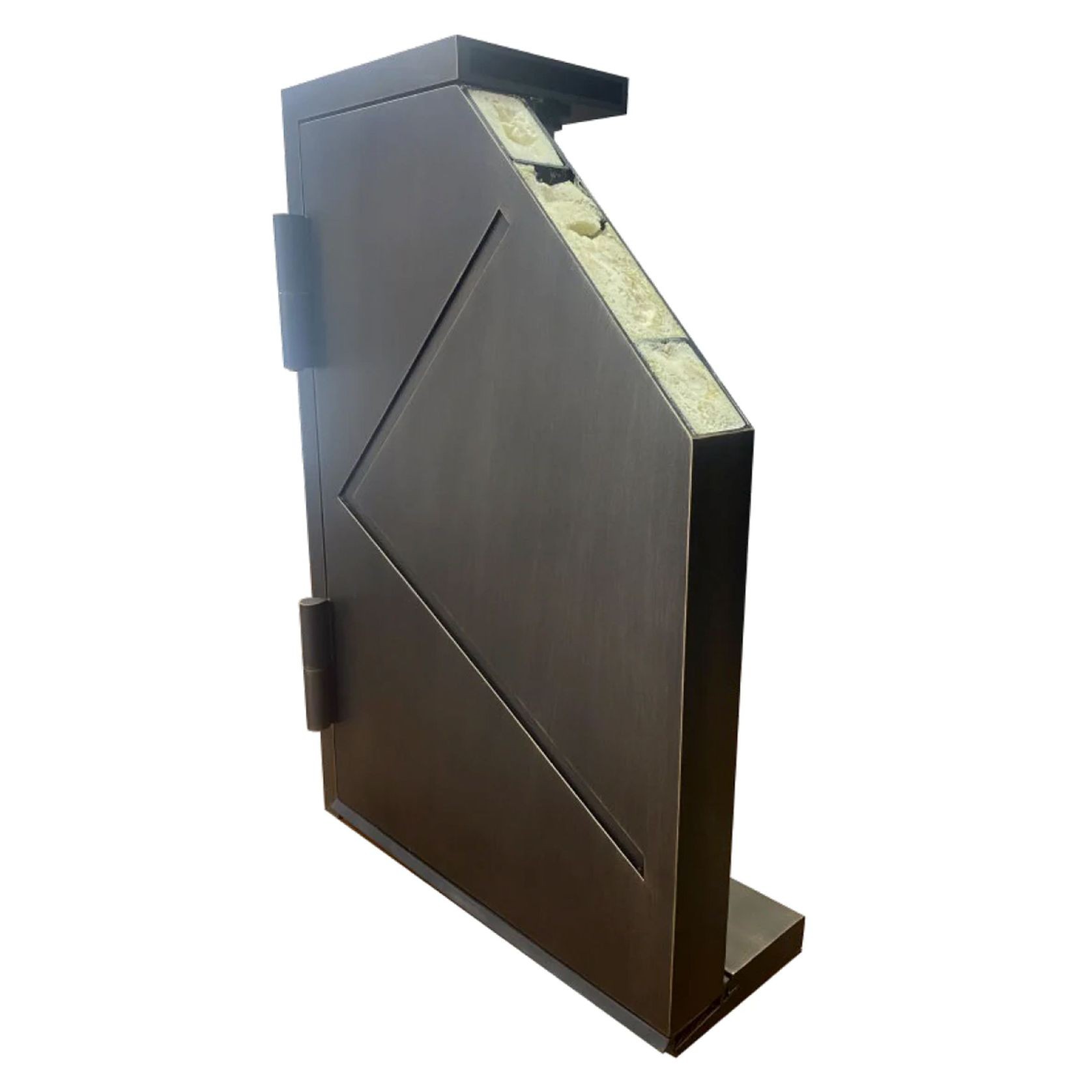 Iron Batten Hinge Entry Doors - Galvanised FWA50 gallery detail image