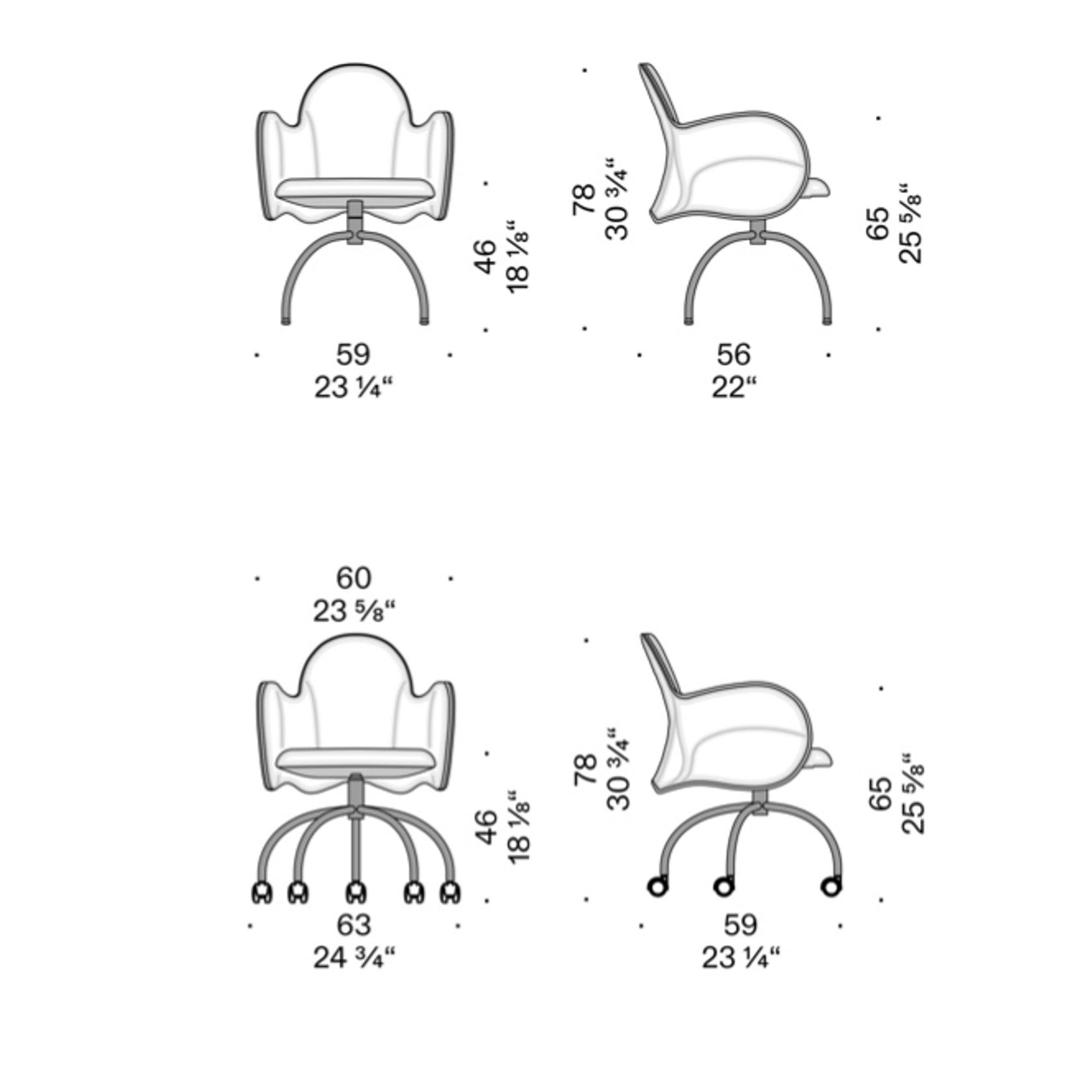 Incisa Office Chair by DePadova gallery detail image