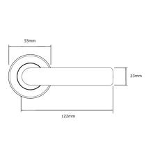 Lockwood Velocity® Series Small Rose Element Lever gallery detail image