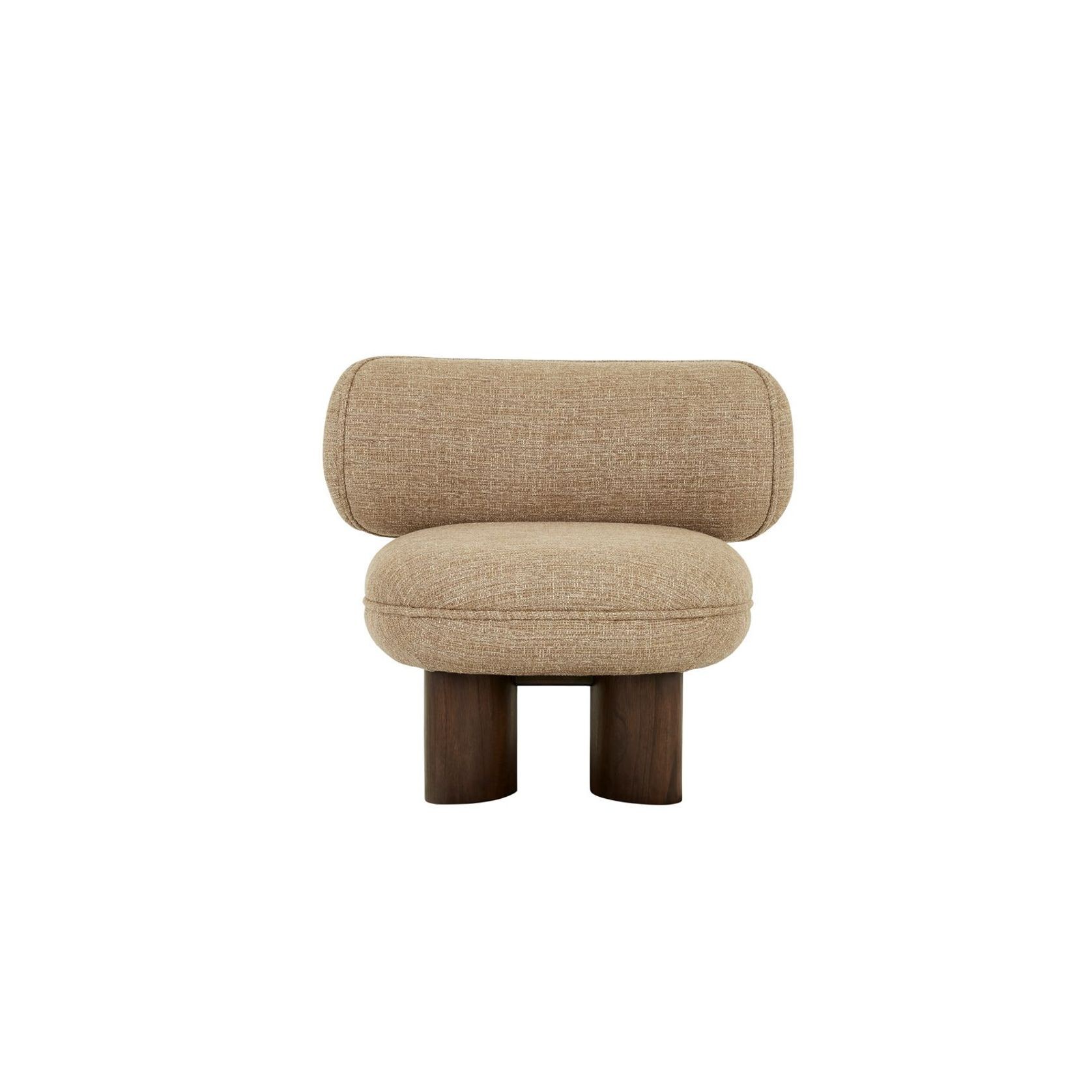 Arturo Timber Leg Occasional Chair gallery detail image
