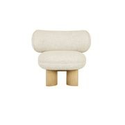 Arturo Timber Leg Occasional Chair gallery detail image