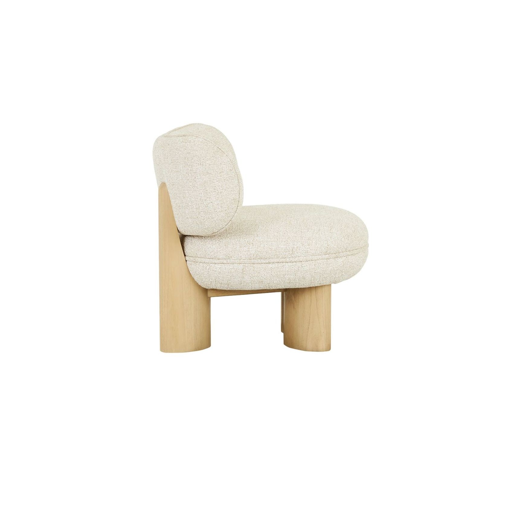 Arturo Timber Leg Occasional Chair gallery detail image