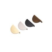 Albany Luna Half Moon Solid Brass Pull Handles gallery detail image