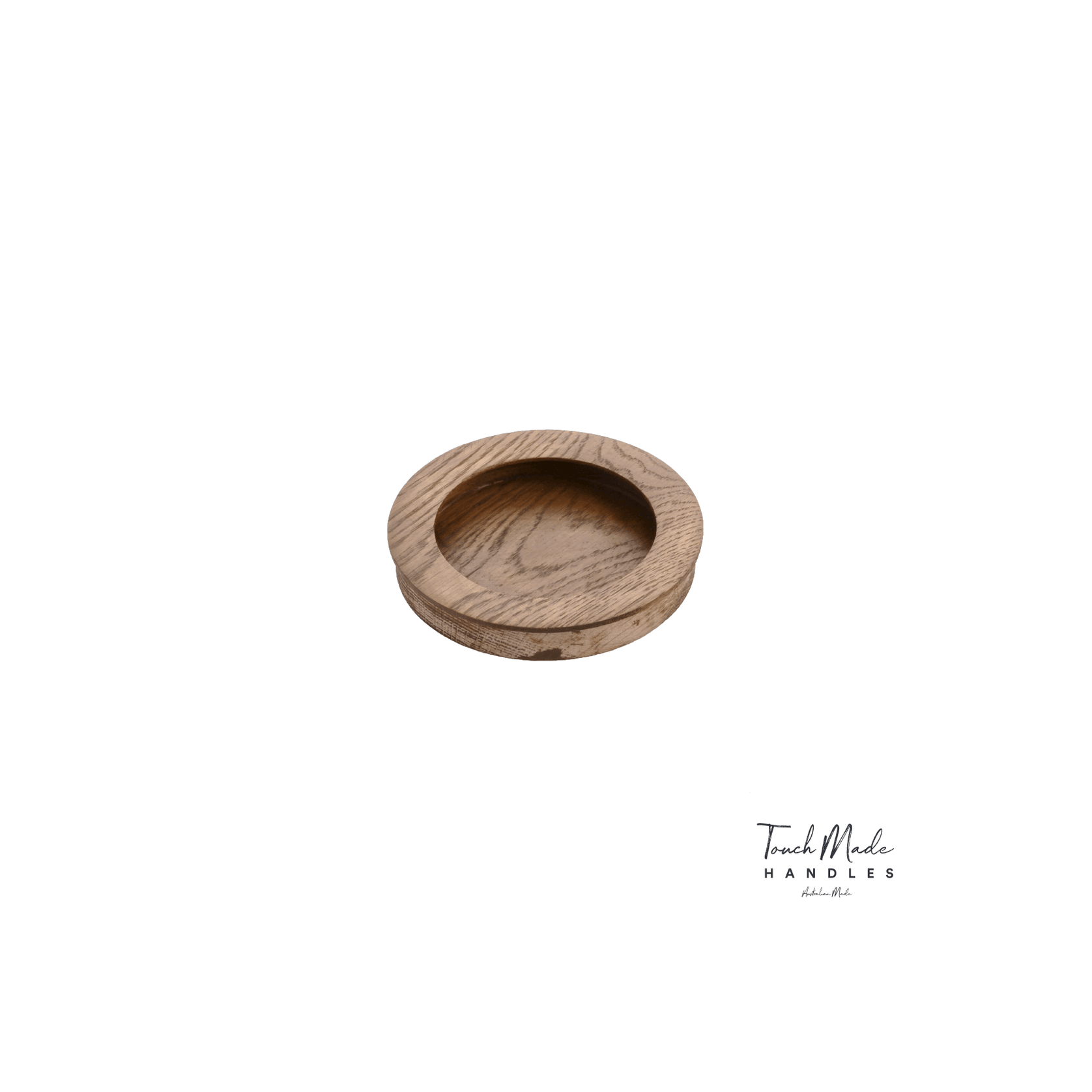 Cascade Recessed Round Timber Handles gallery detail image