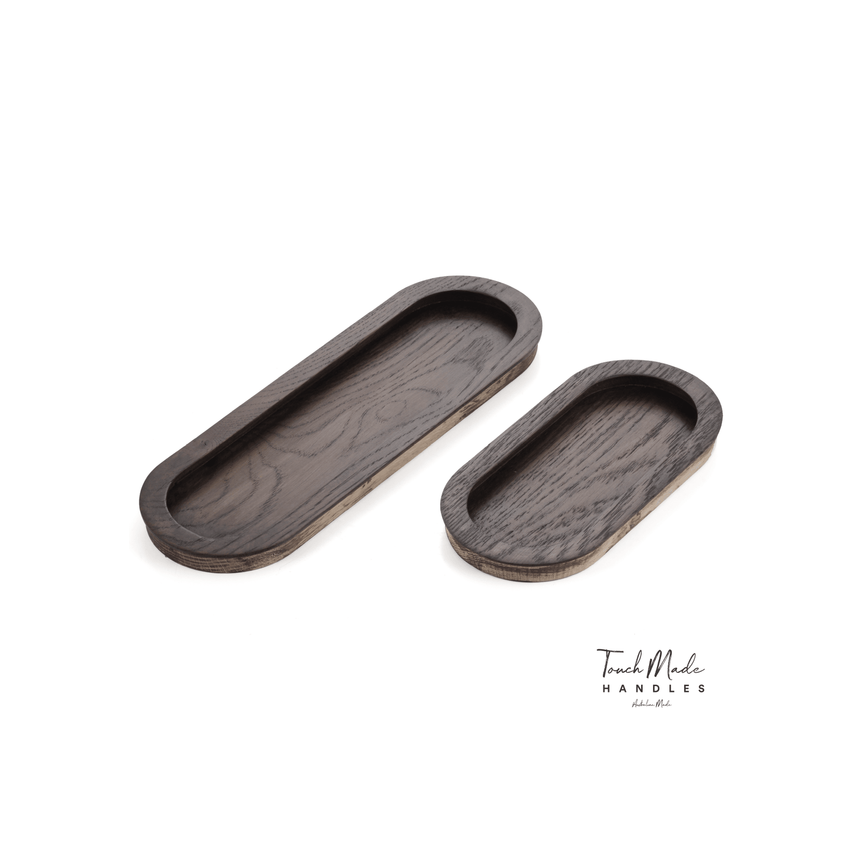 Cascade Recessed Oval Large Timber Handles gallery detail image