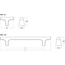 HINOKI METAL Cabinet Handle gallery detail image