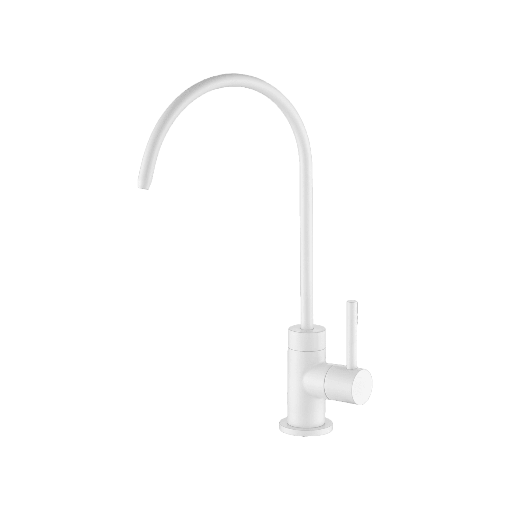 Aspen Filter Tap & Under Bench Filter Matte White gallery detail image
