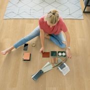 Clix Plus Laminate Flooring in Toasted Almond Oak gallery detail image