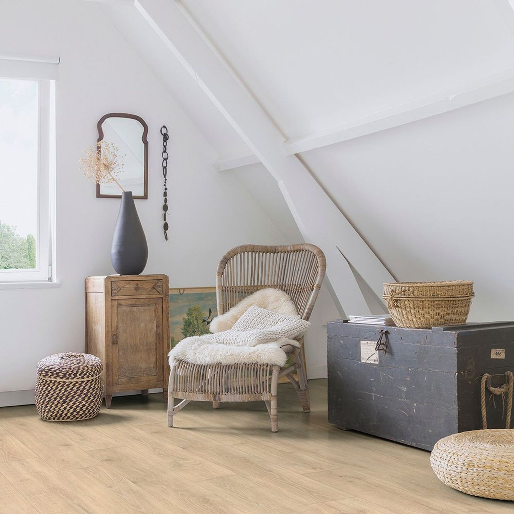Quick-Step Majestic Woodland Oak Beige Laminate Flooring gallery detail image