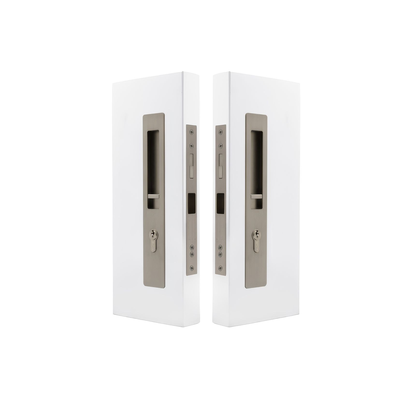 LUME - Locking Set - Integrated - 51-58mm Doors gallery detail image